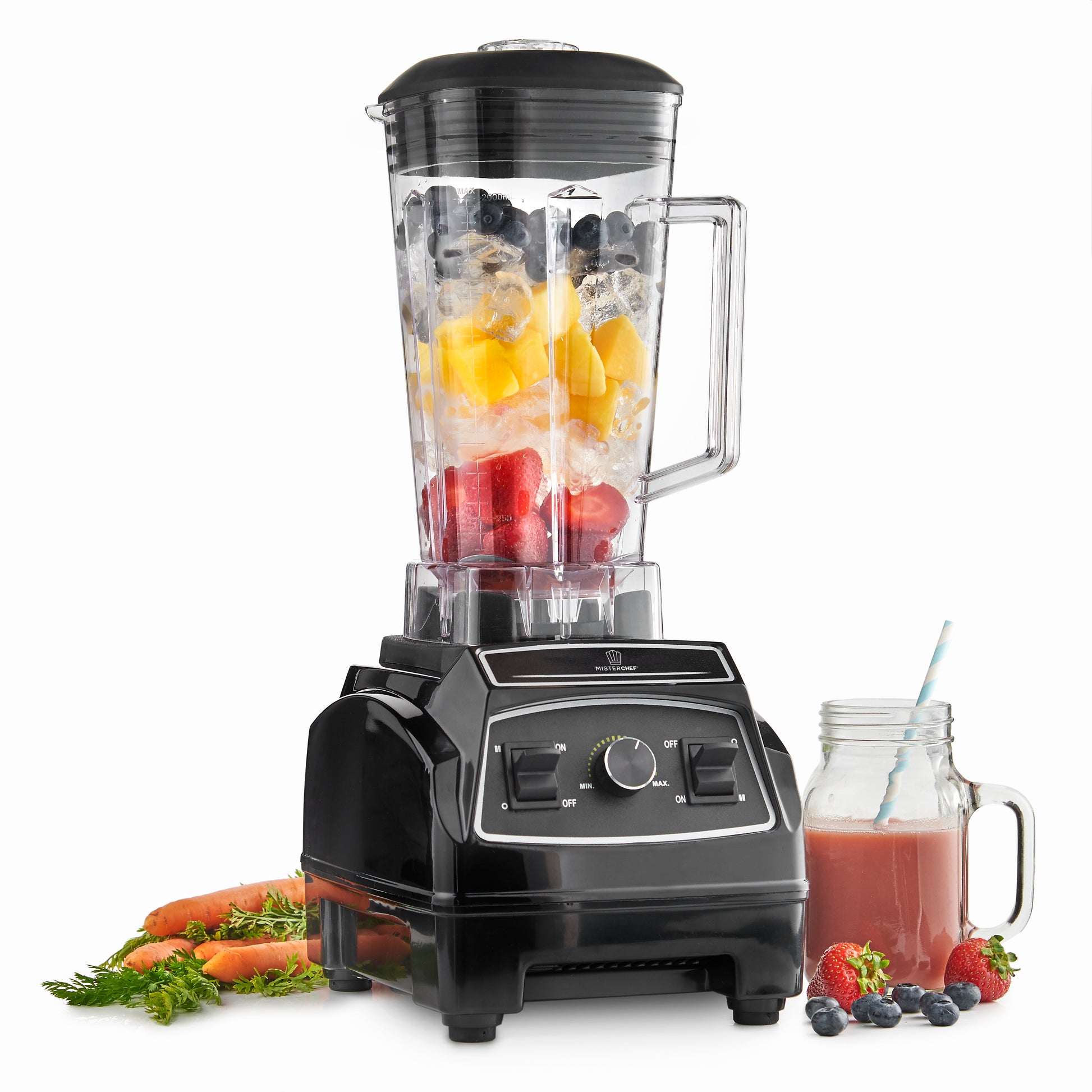 MisterChef 2200W High-Speed Smoothie Blender