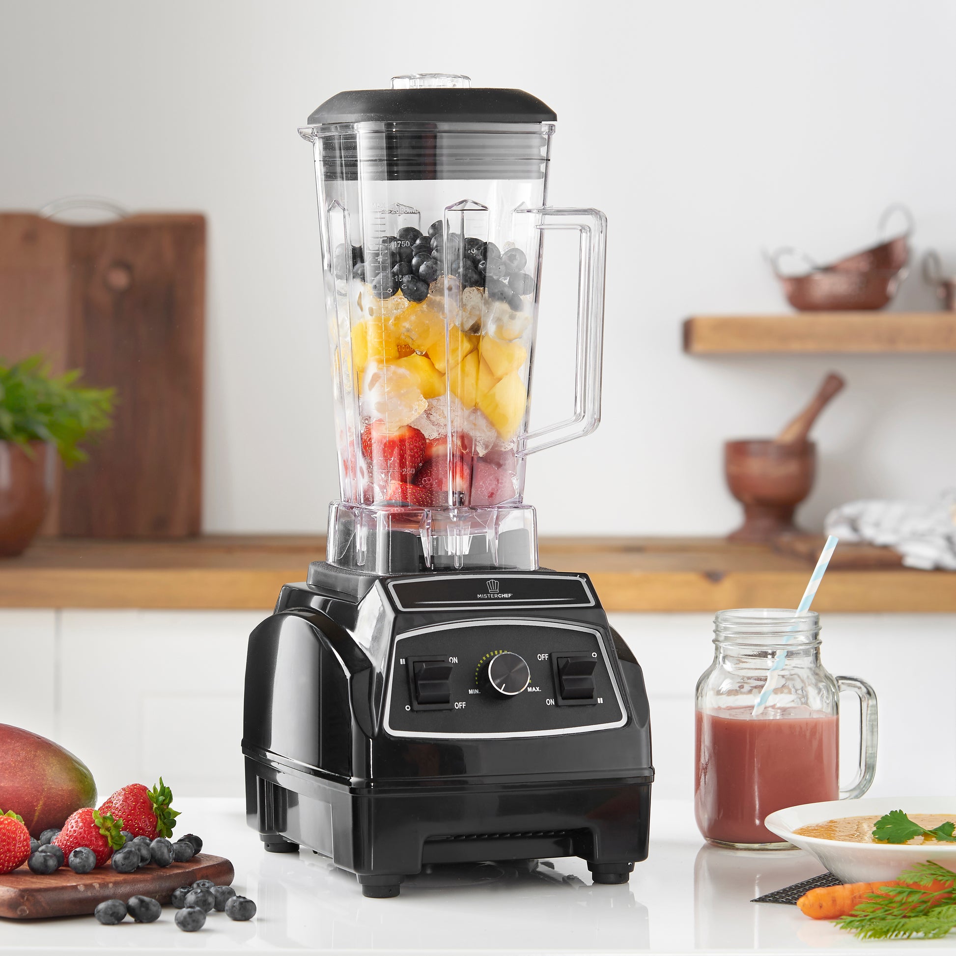MisterChef 2200W High-Speed Smoothie Blender