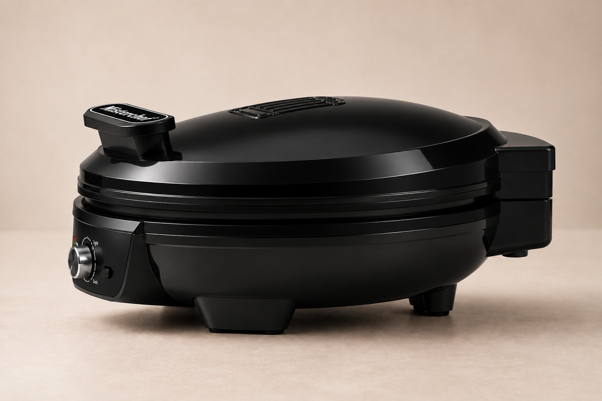 MisterChef One Appliance Pizza Maker - Black