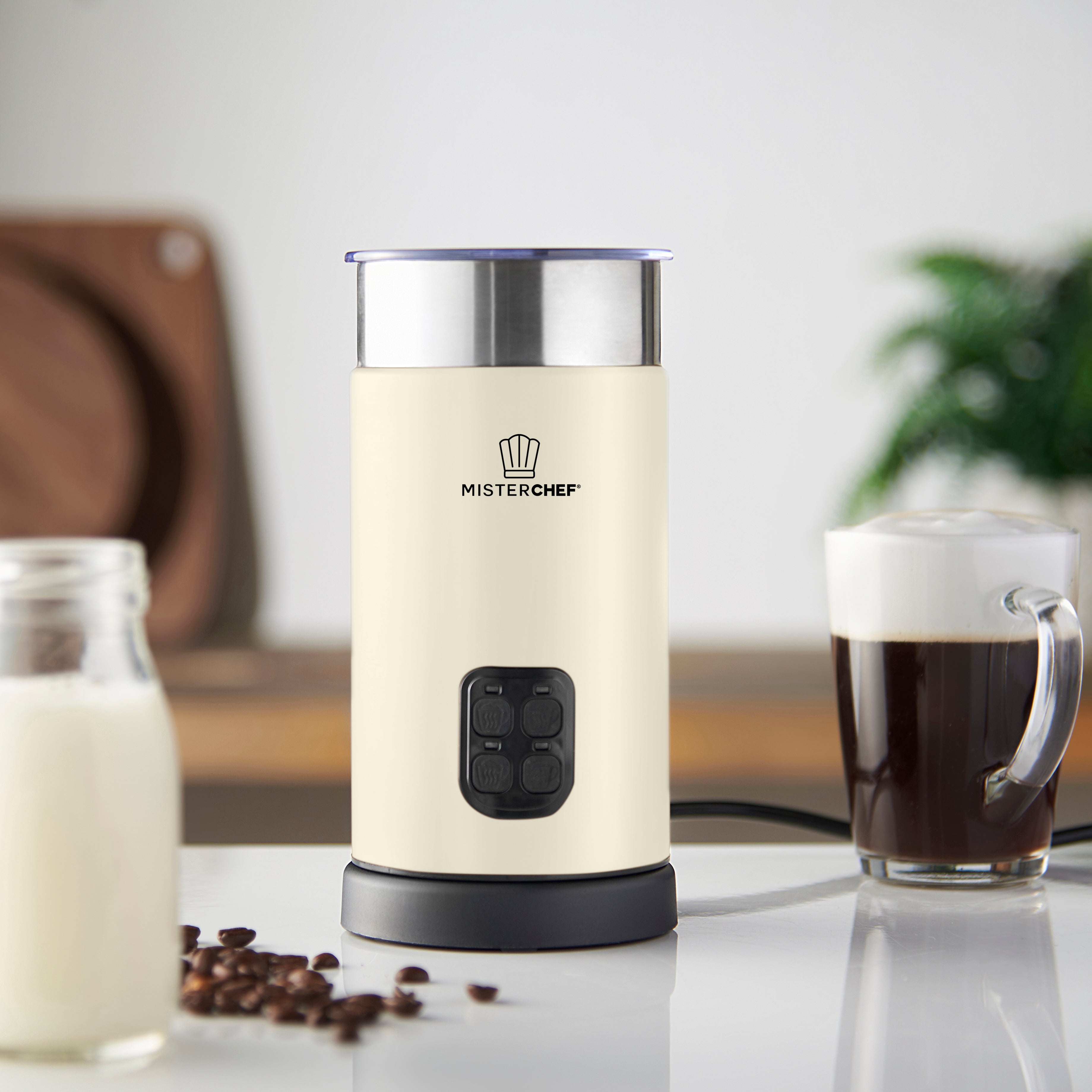 Image of MisterChef 550W Electric Milk Frother and Warmer