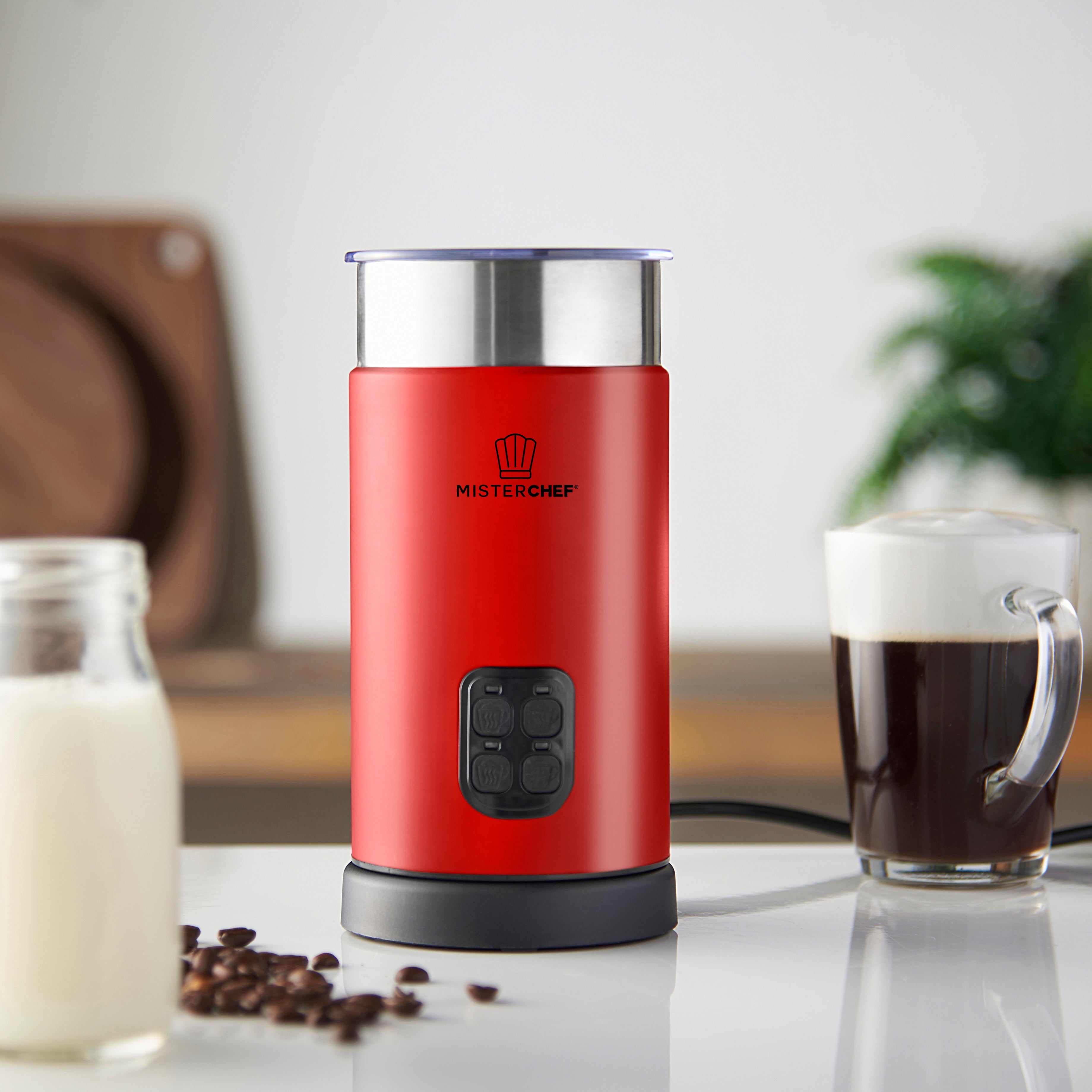Image of MisterChef 550W Electric Milk Frother and Warmer