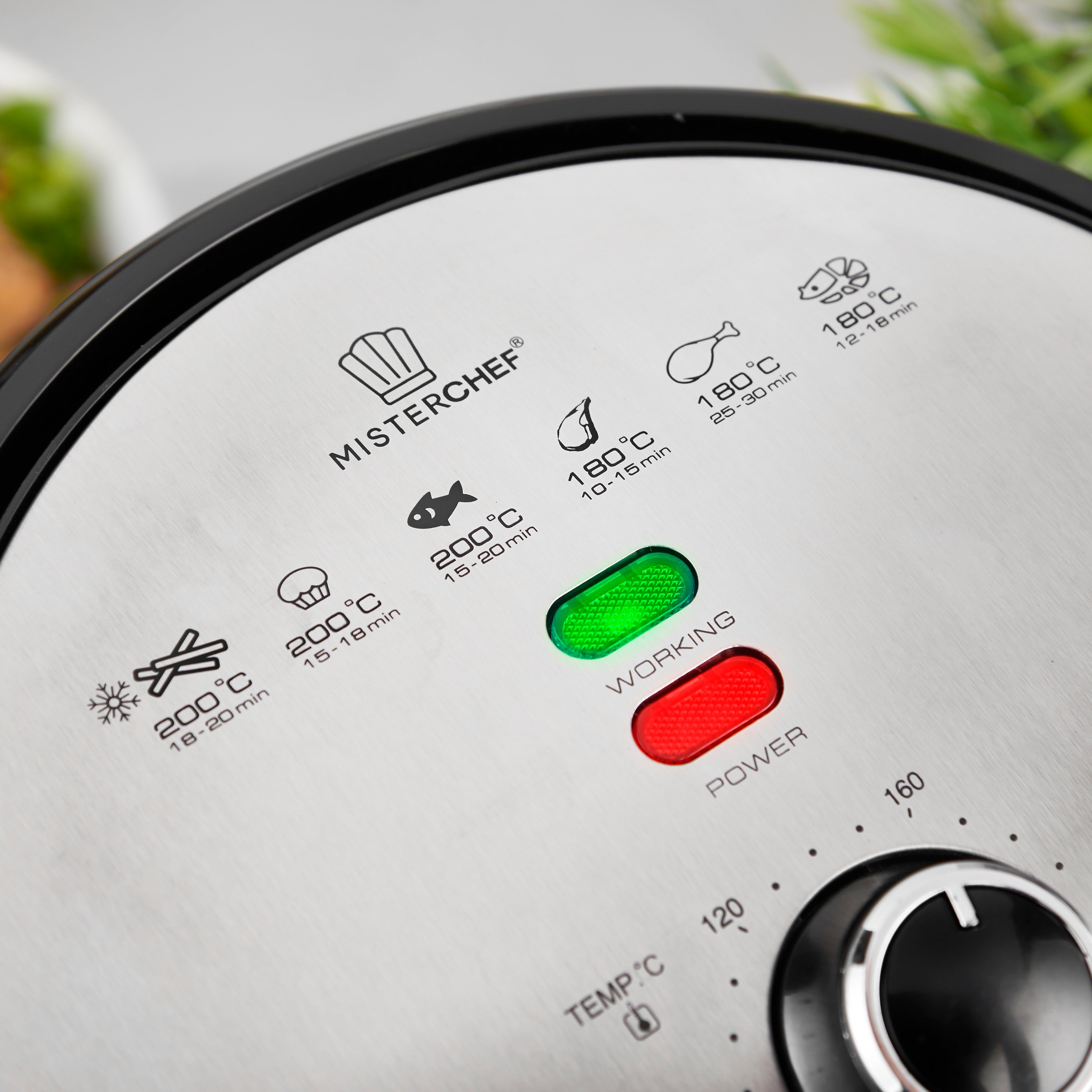 MisterChef 3.5L Large Air Fryer