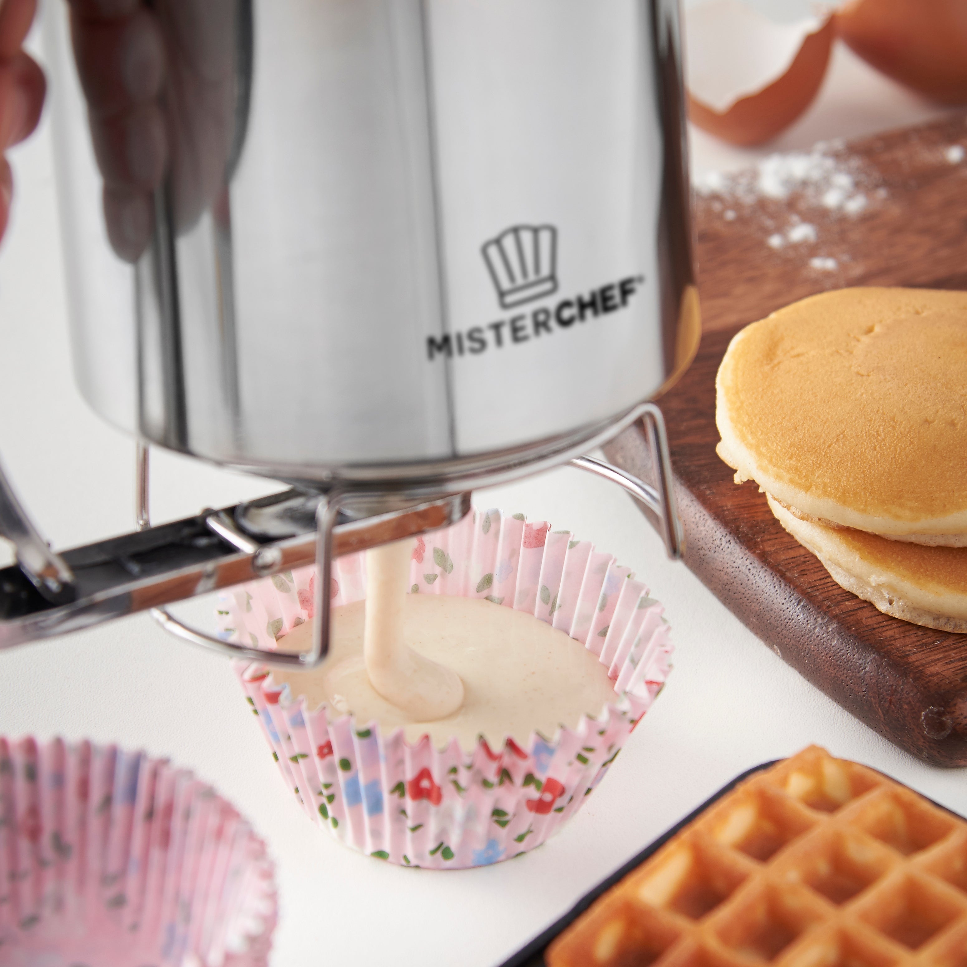 Image of MisterChef Stainless Steel Pancake Batter Dispenser