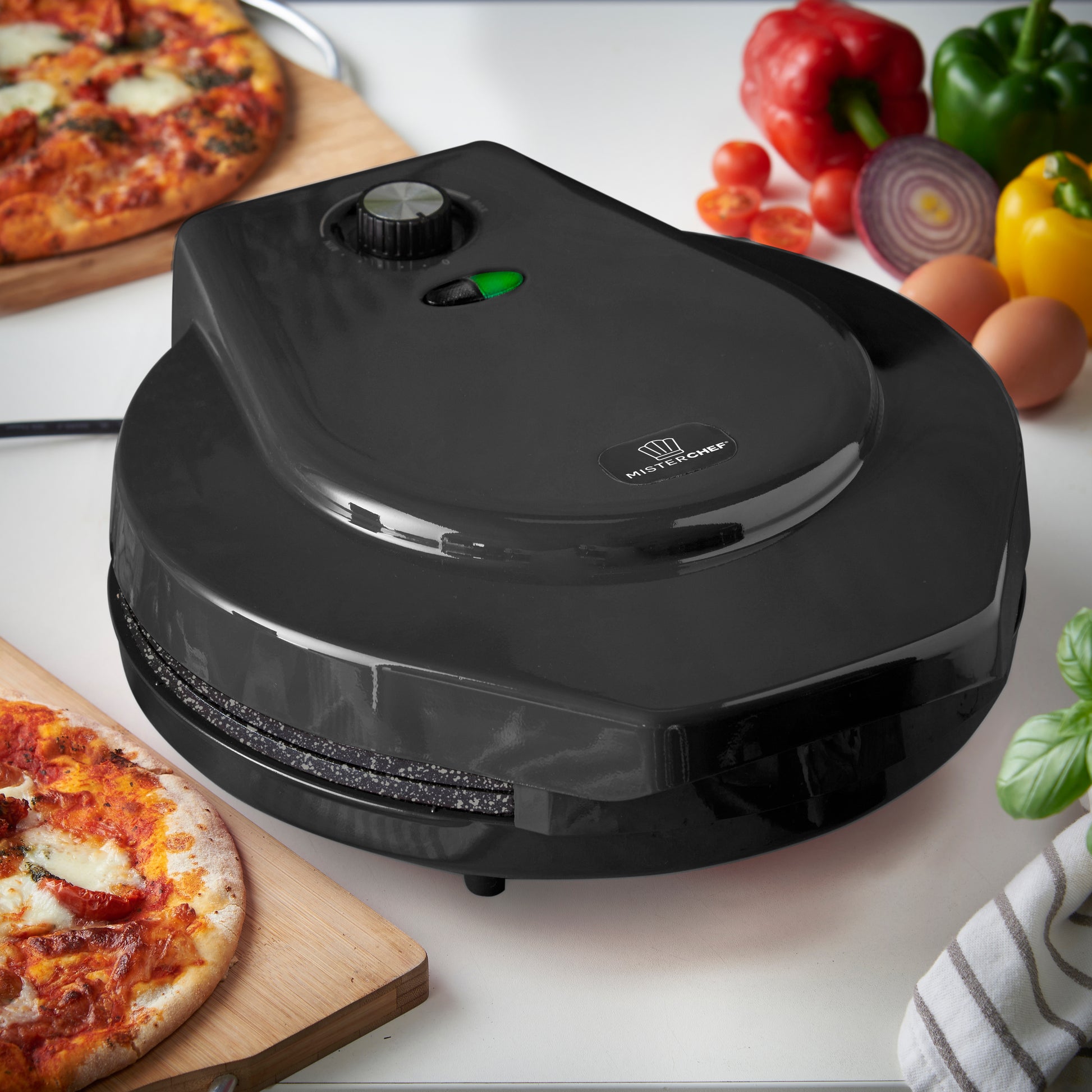 MisterChef 30cm Electric Pizza Maker