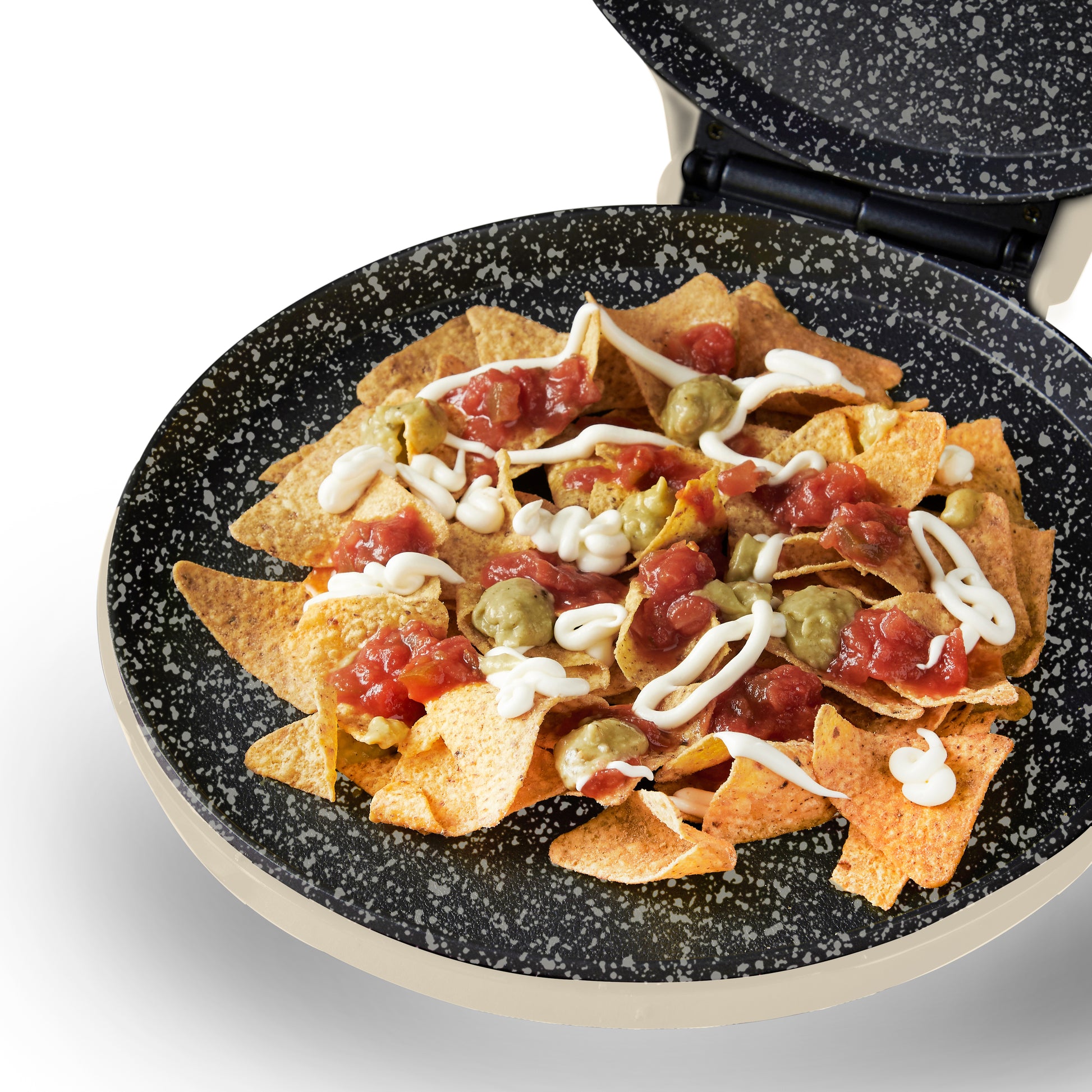 MisterChef 30cm Ceramic Pizza Maker  - Cream