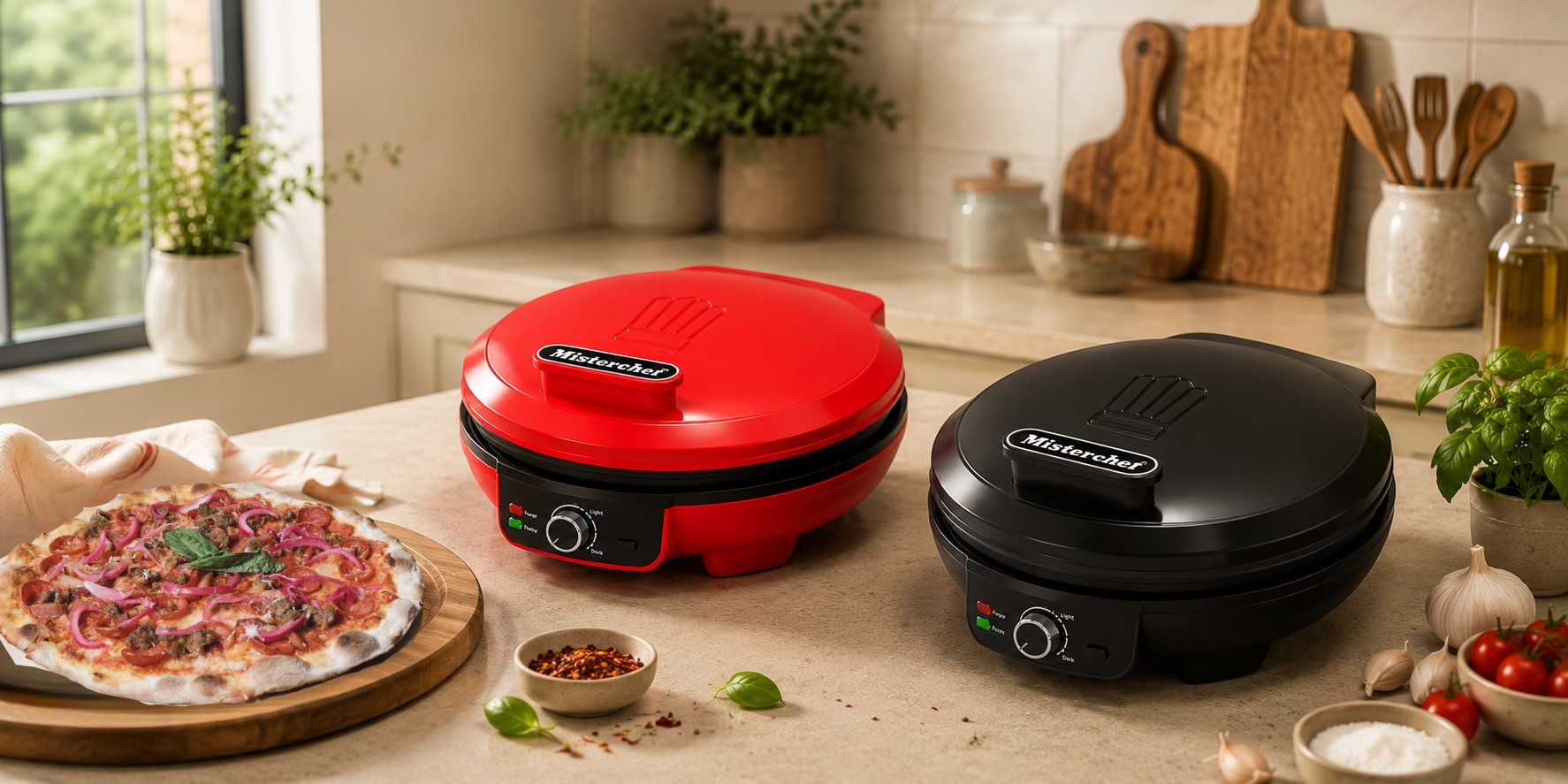 Image of MisterChef One Appliance Pizza Maker